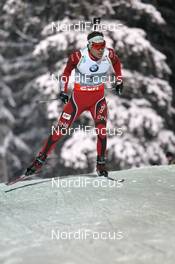 12.01.2013, Ruhpolding, Germany (GER): Emil Hegle Svendsen (NOR), Madshus, Rottefella, Swix, Odlo - IBU world cup biathlon, sprint men, Ruhpolding (GER). www.nordicfocus.com. © Manzoni/NordicFocus. Every downloaded picture is fee-liable.