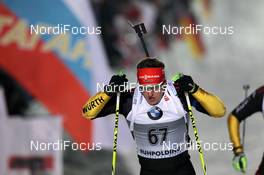 12.01.2013, Ruhpolding, Germany (GER): Florian Graf (GER), Rossignol, Rottefella, Leki, adidas - IBU world cup biathlon, sprint men, Ruhpolding (GER). www.nordicfocus.com. © Manzoni/NordicFocus. Every downloaded picture is fee-liable.