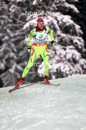 12.01.2013, Ruhpolding, Germany (GER): Jakov Fak (SLO), Fischer, Rottefella, Alpina, Swix - IBU world cup biathlon, sprint men, Ruhpolding (GER). www.nordicfocus.com. © Manzoni/NordicFocus. Every downloaded picture is fee-liable.