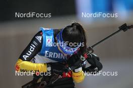 11.01.2013, Ruhpolding, Germany (GER): Kathrin Lang (GER), Salomon, Swix, adidas - IBU world cup biathlon, sprint women, Ruhpolding (GER). www.nordicfocus.com. © Manzoni/NordicFocus. Every downloaded picture is fee-liable.