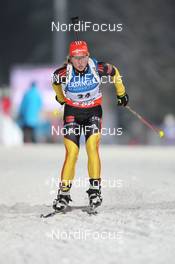 11.01.2013, Ruhpolding, Germany (GER): Franziska Hildebrand (GER), Salomon, Leki, adidas - IBU world cup biathlon, sprint women, Ruhpolding (GER). www.nordicfocus.com. © Manzoni/NordicFocus. Every downloaded picture is fee-liable.