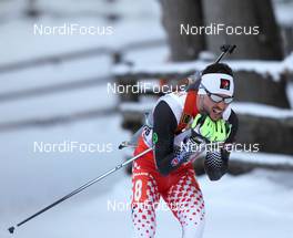 19.01.2013, Antholz, Italy (ITA): Jean Philippe Leguellec (CAN), Rossignol, Rottefella, Swix - IBU world cup biathlon, pursuit men, Antholz (ITA). www.nordicfocus.com. © Manzoni/NordicFocus. Every downloaded picture is fee-liable.