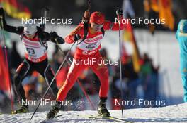 18.01.2013, Antholz, Italy (ITA): Ren Long (CHN), Fischer, Salomon, adidas - IBU world cup biathlon, sprint men, Antholz (ITA). www.nordicfocus.com. © Manzoni/NordicFocus. Every downloaded picture is fee-liable.