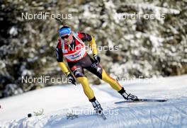 18.01.2013, Antholz, Italy (ITA): Eric Lesser (GER), Salomon, Swix, adidas - IBU world cup biathlon, sprint men, Antholz (ITA). www.nordicfocus.com. © Manzoni/NordicFocus. Every downloaded picture is fee-liable.