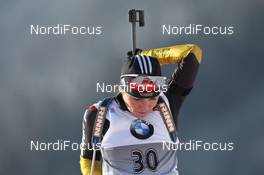 17.01.2013, Antholz, Italy (ITA): Andrea Henkel (GER), Fischer, Rottefella, Swix, adidas, Toko - IBU world cup biathlon, sprint women, Antholz (ITA). www.nordicfocus.com. © Manzoni/NordicFocus. Every downloaded picture is fee-liable.