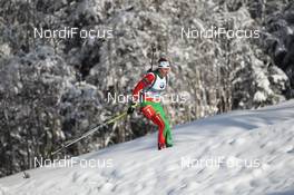 17.01.2013, Antholz, Italy (ITA): Nastassia Dubarezava (BLR), Fischer, Rottefella, OneWay - IBU world cup biathlon, sprint women, Antholz (ITA). www.nordicfocus.com. © Manzoni/NordicFocus. Every downloaded picture is fee-liable.
