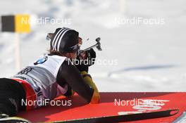 17.01.2013, Antholz, Italy (ITA): Andrea Henkel (GER), Fischer, Rottefella, Swix, adidas, Toko - IBU world cup biathlon, sprint women, Antholz (ITA). www.nordicfocus.com. © Manzoni/NordicFocus. Every downloaded picture is fee-liable.