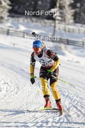 17.01.2013, Antholz, Italy (ITA): Nadine Horchler (GER), Fischer, Rottefella, Alpina, Exel, OneWay - IBU world cup biathlon, sprint women, Antholz (ITA). www.nordicfocus.com. © Manzoni/NordicFocus. Every downloaded picture is fee-liable.