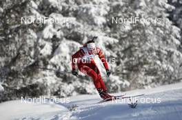 17.01.2013, Antholz, Italy (ITA): Synnoeve Solemdal (NOR), Madshus, Rottefella, Swix, ODLO - IBU world cup biathlon, sprint women, Antholz (ITA). www.nordicfocus.com. © Manzoni/NordicFocus. Every downloaded picture is fee-liable.