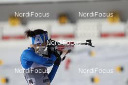 17.01.2013, Antholz, Italy (ITA): Karin Oberhofer (ITA), Fischer, Rottefella, Alpina, Swix - IBU world cup biathlon, sprint women, Antholz (ITA). www.nordicfocus.com. © Manzoni/NordicFocus. Every downloaded picture is fee-liable.