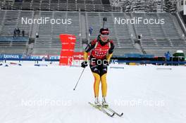 16.01.2013, Antholz, Italy (ITA): Andrea Henkel (GER), Fischer, Rottefella, Swix, adidas, Toko - IBU world cup biathlon, training, Antholz (ITA). www.nordicfocus.com. © Manzoni/NordicFocus. Every downloaded picture is fee-liable.