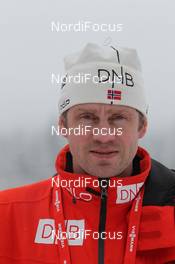 16.01.2013, Antholz, Italy (ITA): Kjell Ove Oftedal (NOR), coach team Norway - IBU world cup biathlon, training, Antholz (ITA). www.nordicfocus.com. © Manzoni/NordicFocus. Every downloaded picture is fee-liable.