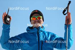 03.03.2013, Oslo, Norway (NOR): Daniel Kuzmin (SVK) - IBU world cup biathlon Holmenkollen, mass men, Oslo (NOR). www.nordicfocus.com. © Manzoni/NordicFocus. Every downloaded picture is fee-liable.