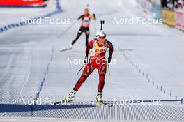 03.03.2013, Oslo, Norway (NOR): Tora Berger (NOR), Fischer, Rottefella, Odlo - IBU world cup biathlon Holmenkollen, mass women, Oslo (NOR). www.nordicfocus.com. © Manzoni/NordicFocus. Every downloaded picture is fee-liable.