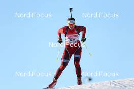 01.03.2013, Oslo, Norway (NOR): Niya Dimitrova (BUL) - IBU world cup biathlon Holmenkollen, sprint women, Oslo (NOR). www.nordicfocus.com. © Manzoni/NordicFocus. Every downloaded picture is fee-liable.