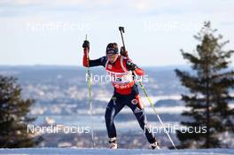 01.03.2013, Oslo, Norway (NOR): Annalies Cook (USA), Rossignol, Rottefella, OneWay, adidas - IBU world cup biathlon Holmenkollen, sprint women, Oslo (NOR). www.nordicfocus.com. © Manzoni/NordicFocus. Every downloaded picture is fee-liable.