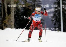10.03.2013, Sochi, Russia (RUS): Tirli Ekhoff (NOR), Fischer, Rottefella, Odlo, Swix - IBU world cup biathlon, relay women, Sochi (RUS). www.nordicfocus.com. © Manzoni/NordicFocus. Every downloaded picture is fee-liable.