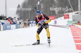 09.03.2013, Sochi, Russia (RUS): Eric Lesser (GER), Salomon, Swix, adidas - IBU world cup biathlon, sprint men, Sochi (RUS). www.nordicfocus.com. © Manzoni/NordicFocus. Every downloaded picture is fee-liable.