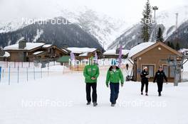 09.03.2013, Sochi, Russia (RUS): Event Feature: Athletes walk from the olympic village to the restaurant - IBU world cup biathlon, training, Sochi (RUS). www.nordicfocus.com. © Manzoni/NordicFocus. Every downloaded picture is fee-liable.