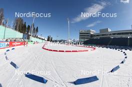 08.03.2013, Sochi, Russia (RUS): Event Feature: Penalty loop with stadium - IBU world cup biathlon, training, Sochi (RUS). www.nordicfocus.com. © Manzoni/NordicFocus. Every downloaded picture is fee-liable.