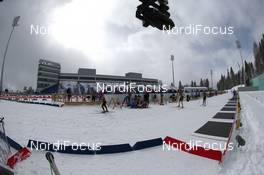 05.03.2013, Sochi, Russia (RUS): Event Feature: the biathlon venue of sochi - IBU world cup biathlon, training, Sochi (RUS). www.nordicfocus.com. © Manzoni/NordicFocus. Every downloaded picture is fee-liable.
