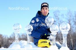17.03.2013, Khanty-Mansiysk, Russia (RUS): Martin Fourcade (FRA), Rossignol, Rottefella, OneWay, Toko - IBU world cup biathlon, cups, Khanty-Mansiysk (RUS). www.nordicfocus.com. © Manzoni/NordicFocus. Every downloaded picture is fee-liable.