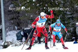15.03.2013, Khanty-Mansiysk, Russia (RUS): Emil Hegle Svendsen (NOR), Madshus, Rottefella, Swix, Odlo - IBU world cup biathlon, sprint men, Khanty-Mansiysk (RUS). www.nordicfocus.com. © Manzoni/NordicFocus. Every downloaded picture is fee-liable.