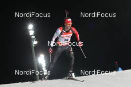 28.11.2013, Oestersund, Sweden (SWE): Jean Philippe Leguellec (CAN) - IBU world cup biathlon, individual men, Oestersund (SWE). www.nordicfocus.com. © Manzoni/NordicFocus. Every downloaded picture is fee-liable.