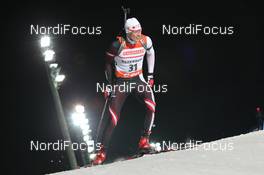 28.11.2013, Oestersund, Sweden (SWE): Julian Eberhard (AUT) - IBU world cup biathlon, individual men, Oestersund (SWE). www.nordicfocus.com. © Manzoni/NordicFocus. Every downloaded picture is fee-liable.