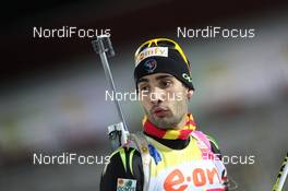 28.11.2013, Oestersund, Sweden (SWE): Martin Fourcade (FRA) - IBU world cup biathlon, individual men, Oestersund (SWE). www.nordicfocus.com. © Manzoni/NordicFocus. Every downloaded picture is fee-liable.