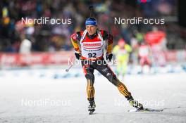 28.11.2013, Oestersund, Sweden (SWE): Eric Lesser (GER) - IBU world cup biathlon, individual men, Oestersund (SWE). www.nordicfocus.com. © Manzoni/NordicFocus. Every downloaded picture is fee-liable.