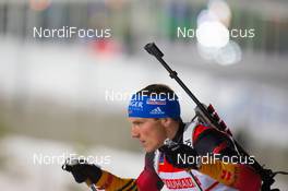 28.11.2013, Oestersund, Sweden (SWE): Eric Lesser (GER) - IBU world cup biathlon, individual men, Oestersund (SWE). www.nordicfocus.com. © Manzoni/NordicFocus. Every downloaded picture is fee-liable.