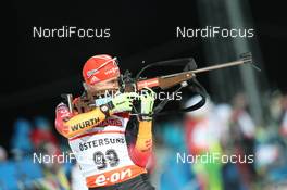28.11.2013, Oestersund, Sweden (SWE): Daniel Boehm (GER) - IBU world cup biathlon, individual men, Oestersund (SWE). www.nordicfocus.com. © Manzoni/NordicFocus. Every downloaded picture is fee-liable.