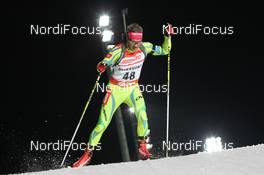 28.11.2013, Oestersund, Sweden (SWE): Klemen Bauer (SLO) - IBU world cup biathlon, individual men, Oestersund (SWE). www.nordicfocus.com. © Manzoni/NordicFocus. Every downloaded picture is fee-liable.