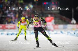 28.11.2013, Oestersund, Sweden (SWE): Martin Fourcade (FRA) - IBU world cup biathlon, individual men, Oestersund (SWE). www.nordicfocus.com. © Manzoni/NordicFocus. Every downloaded picture is fee-liable.
