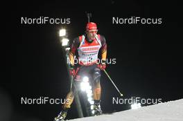 28.11.2013, Oestersund, Sweden (SWE): Arnd Peiffer (GER) - IBU world cup biathlon, individual men, Oestersund (SWE). www.nordicfocus.com. © Manzoni/NordicFocus. Every downloaded picture is fee-liable.