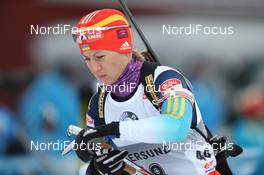 28.11.2013, Oestersund, Sweden (SWE): Valj Semerenko (UKR) - IBU world cup biathlon, individual women, Oestersund (SWE). www.nordicfocus.com. © Manzoni/NordicFocus. Every downloaded picture is fee-liable.
