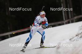 28.11.2013, Oestersund, Sweden (SWE): Kadri Lehtla (EST) - IBU world cup biathlon, individual women, Oestersund (SWE). www.nordicfocus.com. © Manzoni/NordicFocus. Every downloaded picture is fee-liable.