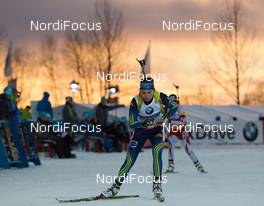 28.11.2013, Oestersund, Sweden (SWE): Elisabeth Hoegberg (SWE) - IBU world cup biathlon, individual women, Oestersund (SWE). www.nordicfocus.com. © Manzoni/NordicFocus. Every downloaded picture is fee-liable.