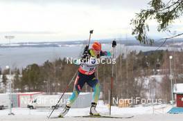 28.11.2013, Oestersund, Sweden (SWE): Juliya Dzhyma (UKR) - IBU world cup biathlon, individual women, Oestersund (SWE). www.nordicfocus.com. © Manzoni/NordicFocus. Every downloaded picture is fee-liable.