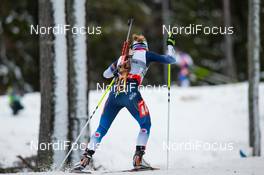 28.11.2013, Oestersund, Sweden (SWE): Annalies Cook (USA) - IBU world cup biathlon, individual women, Oestersund (SWE). www.nordicfocus.com. © Manzoni/NordicFocus. Every downloaded picture is fee-liable.
