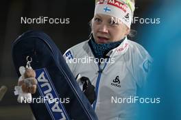 27.11.2013, Oestersund, Sweden (SWE): Kaisa Maekaeraeinen (FIN) - IBU world cup biathlon, individual women, Oestersund (SWE). www.nordicfocus.com. © Manzoni/NordicFocus. Every downloaded picture is fee-liable.