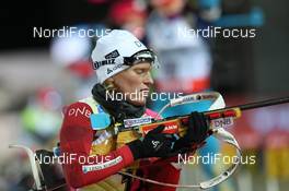 27.11.2013, Oestersund, Sweden (SWE): Tora Berger (NOR) - IBU world cup biathlon, individual women, Oestersund (SWE). www.nordicfocus.com. © Manzoni/NordicFocus. Every downloaded picture is fee-liable.