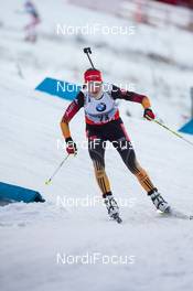 28.11.2013, Oestersund, Sweden (SWE): Franziska Preuss (GER) - IBU world cup biathlon, individual women, Oestersund (SWE). www.nordicfocus.com. © Manzoni/NordicFocus. Every downloaded picture is fee-liable.