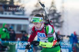 01.12.2013, Oestersund, Sweden (SWE): Darya Domracheva (BLR) - IBU world cup biathlon, pursuit women, Oestersund (SWE). www.nordicfocus.com. © Manzoni/NordicFocus. Every downloaded picture is fee-liable.