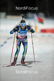 30.11.2013, Oestersund, Sweden (SWE): Magnus Jonsson (SWE) - IBU world cup biathlon, sprint men, Oestersund (SWE). www.nordicfocus.com. © Manzoni/NordicFocus. Every downloaded picture is fee-liable.