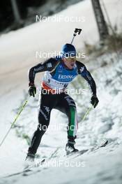 30.11.2013, Oestersund, Sweden (SWE): Lukas Hofer (ITA) - IBU world cup biathlon, sprint men, Oestersund (SWE). www.nordicfocus.com. © Manzoni/NordicFocus. Every downloaded picture is fee-liable.