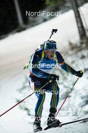 30.11.2013, Oestersund, Sweden (SWE): Carl-Johan Bergman (SWE) - IBU world cup biathlon, sprint men, Oestersund (SWE). www.nordicfocus.com. © Manzoni/NordicFocus. Every downloaded picture is fee-liable.