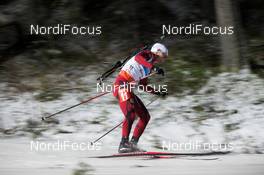 30.11.2013, Oestersund, Sweden (SWE): Emil Hegle Svendsen (NOR) - IBU world cup biathlon, sprint men, Oestersund (SWE). www.nordicfocus.com. © Manzoni/NordicFocus. Every downloaded picture is fee-liable.
