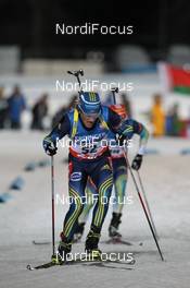 30.11.2013, Oestersund, Sweden (SWE): Fredrik Lindstroem (SWE) - IBU world cup biathlon, sprint men, Oestersund (SWE). www.nordicfocus.com. © Manzoni/NordicFocus. Every downloaded picture is fee-liable.